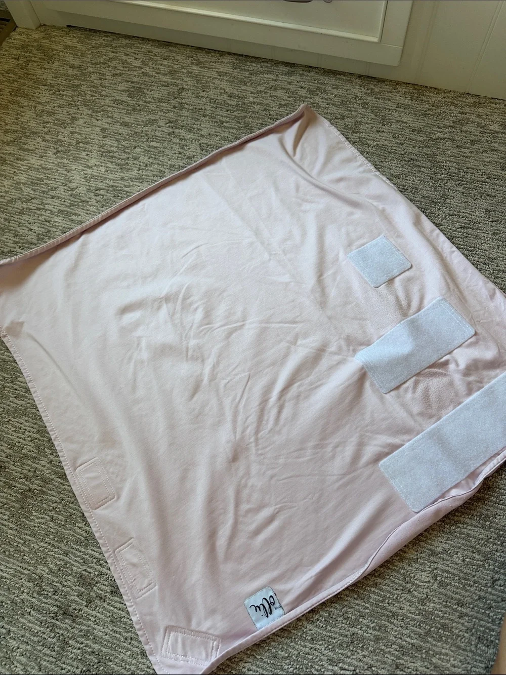 Olli Baby Pink Swaddle Wrap - Soft Infant Wrap
